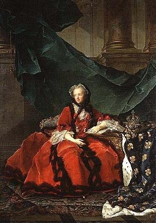 Jjean-Marc nattier Marie Leszczynska, Queen of France Germany oil painting art